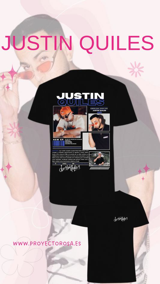 JUSTIN QUILES | escoge entre camiseta ó sudadera.