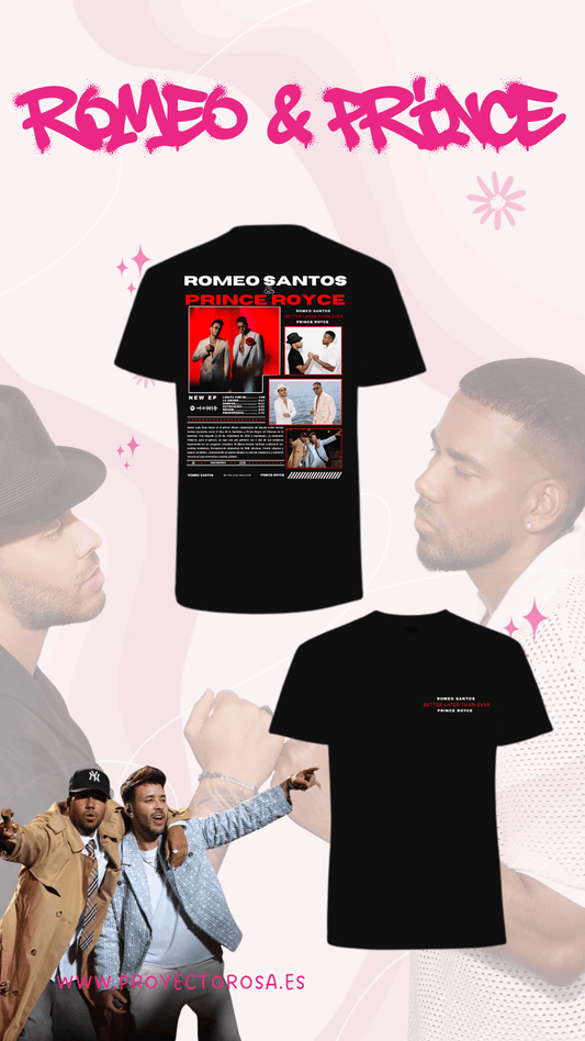 ROMEO SANTOS & PRINCE ROYCE (NUEVO ÁLBUM) | escoge entre camiseta ó sudadera