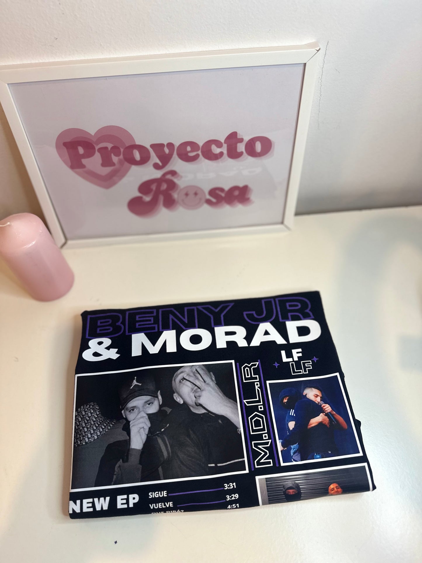 BENY JR & MORAD M.D.L.R (NUEVO DISEÑO) | escoge entre camiseta ó sudadera