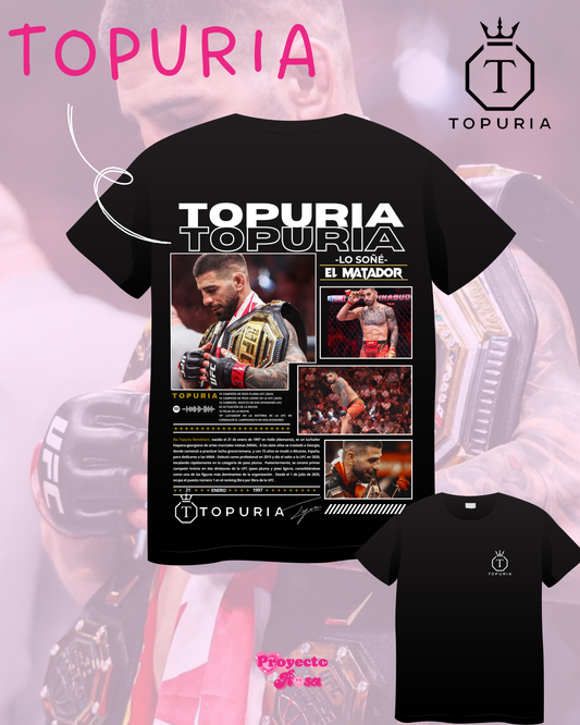 TOPURIA | escoge entre camiseta ó sudadera.