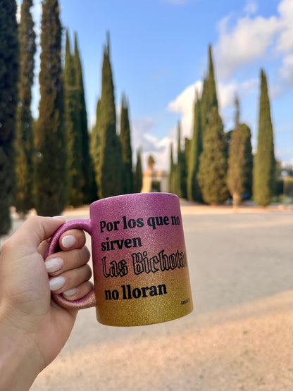 TAZAS DEGRADADO DE PURPURINA EDICIÓN KAROL G🌈☀️ escoge tu frase de la bichota favorita
