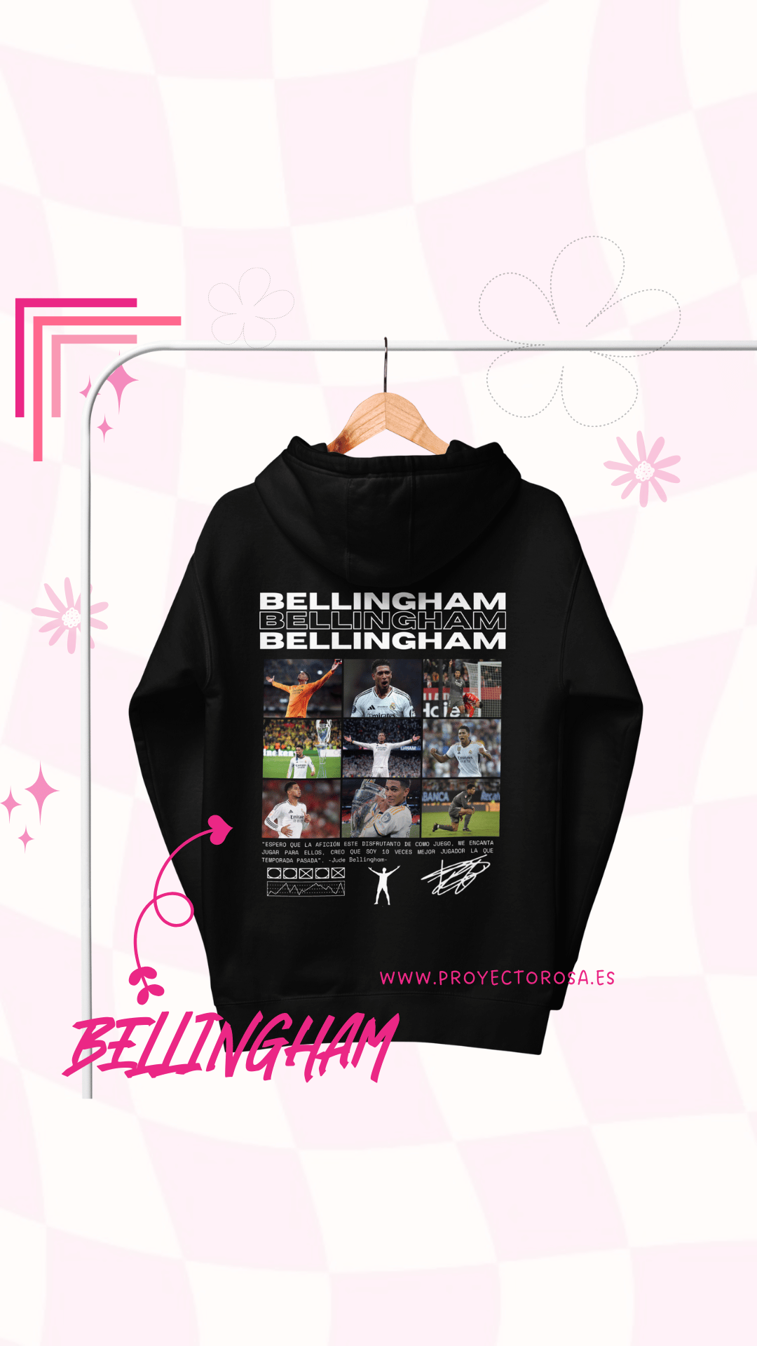 BELLINGHAM  | escoge entre camiseta ó sudadera.