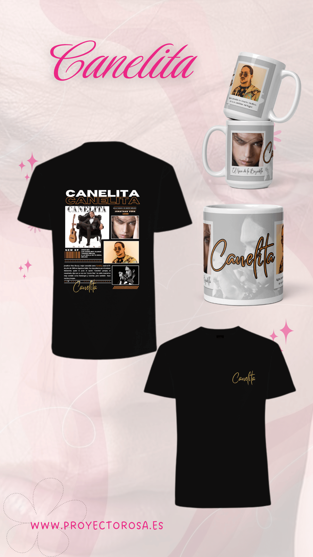 PACK DE REGALO  DE CANELITA (CAMISETA + TAZA)