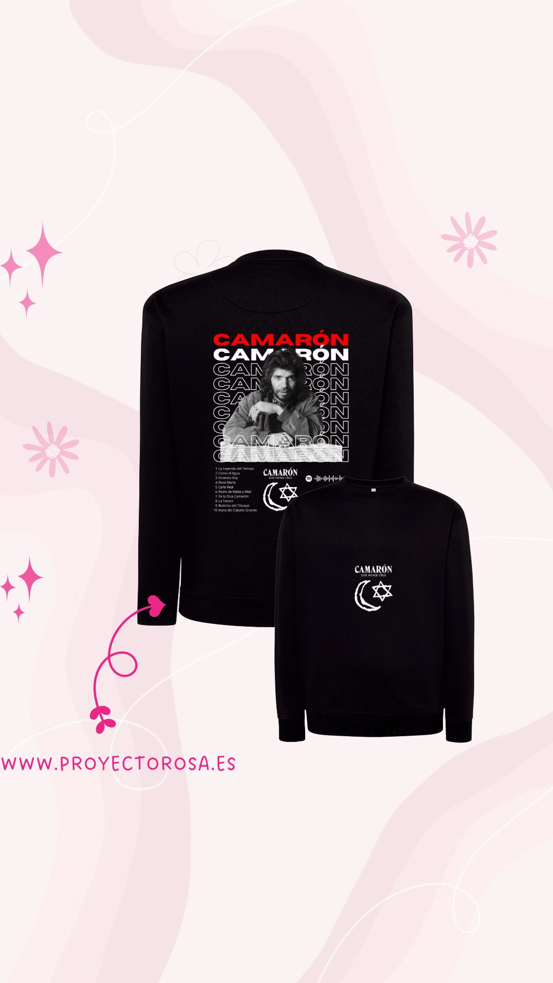 CAMARÓN DE LA ISLA VOL.2  | escoge entre camiseta ó sudadera