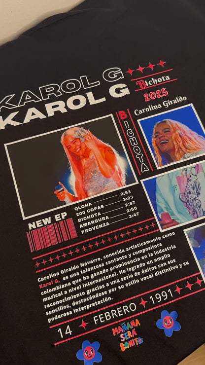 KAROL G | escoge entre camiseta ó sudadera