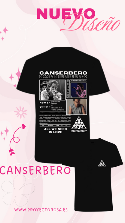 CANSERBERO | escoge entre camiseta ó sudadera