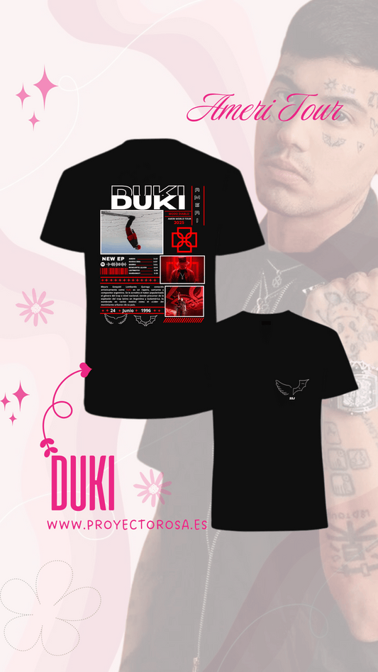 DUKI AMERI TOUR 2025 | escoge entre camiseta ó sudadera