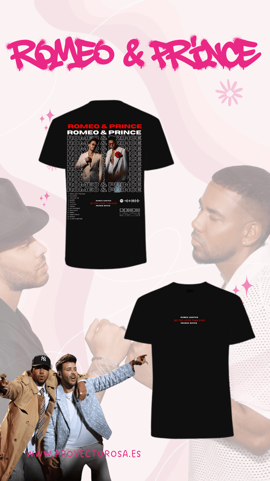 VOL.2 ROMEO SANTOS & PRINCE ROYCE (NUEVO ÁLBUM) | escoge entre camiseta ó sudadera