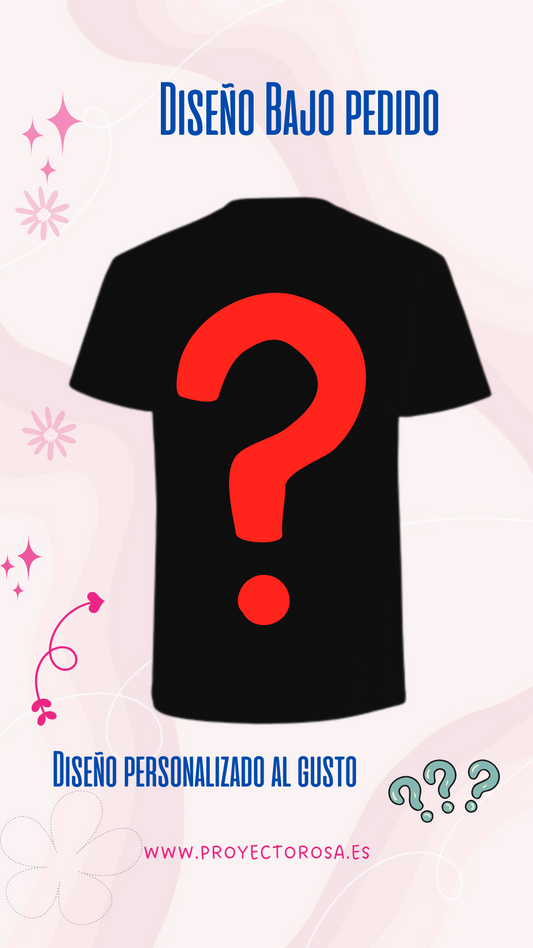 Camiseta personalizada con diseño exclusivo | escoge entre camiseta ó sudadera