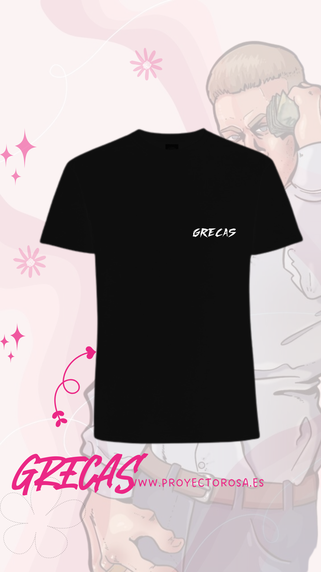 GRECAS| escoge entre camiseta ó sudadera