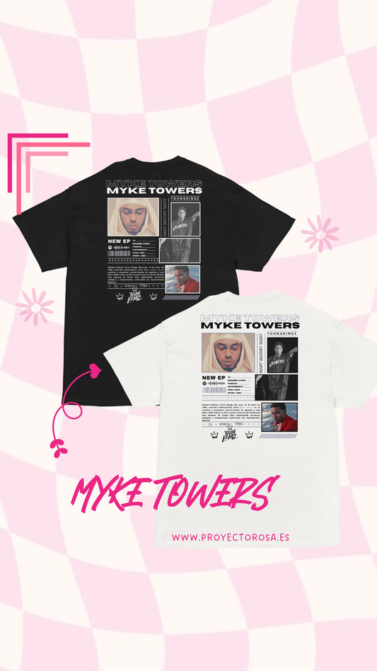 MYKE TOWERS | escoge entre camiseta ó sudadera