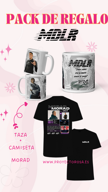 PACK DE REGALO  DE MORAD (CAMISETA + TAZA)