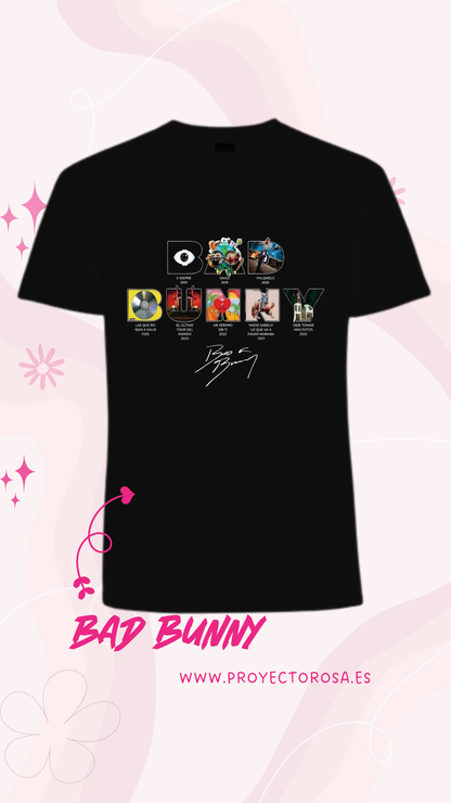 BAD BUNNY PORTADAS ÁLBUMES | escoge entre camiseta ó sudadera