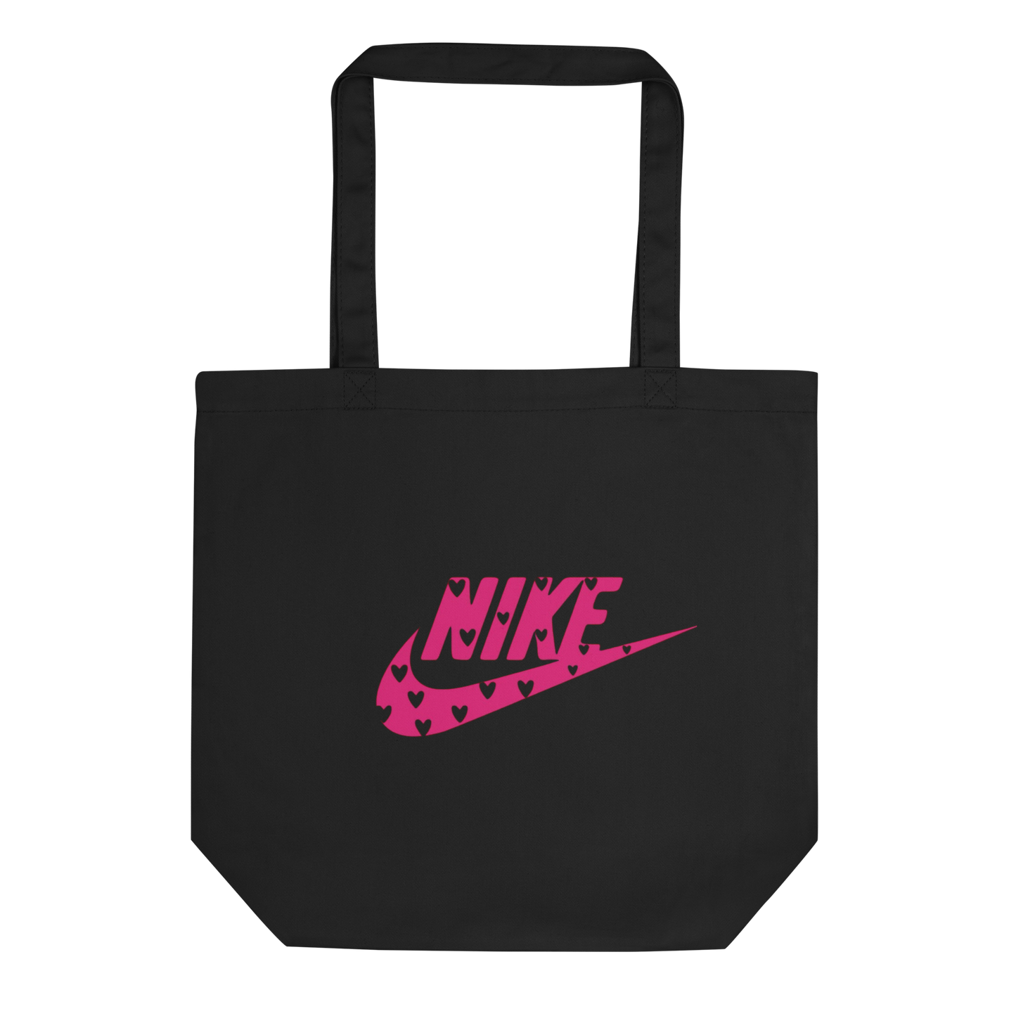 TOTE BAGS PERSONALIZADA "NIKE ROSA CORAZÓN" | Escoge el color.