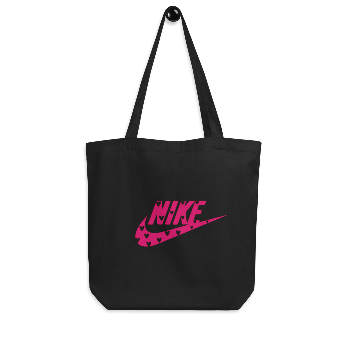 TOTE BAGS PERSONALIZADA "NIKE ROSA CORAZÓN" | Escoge el color.