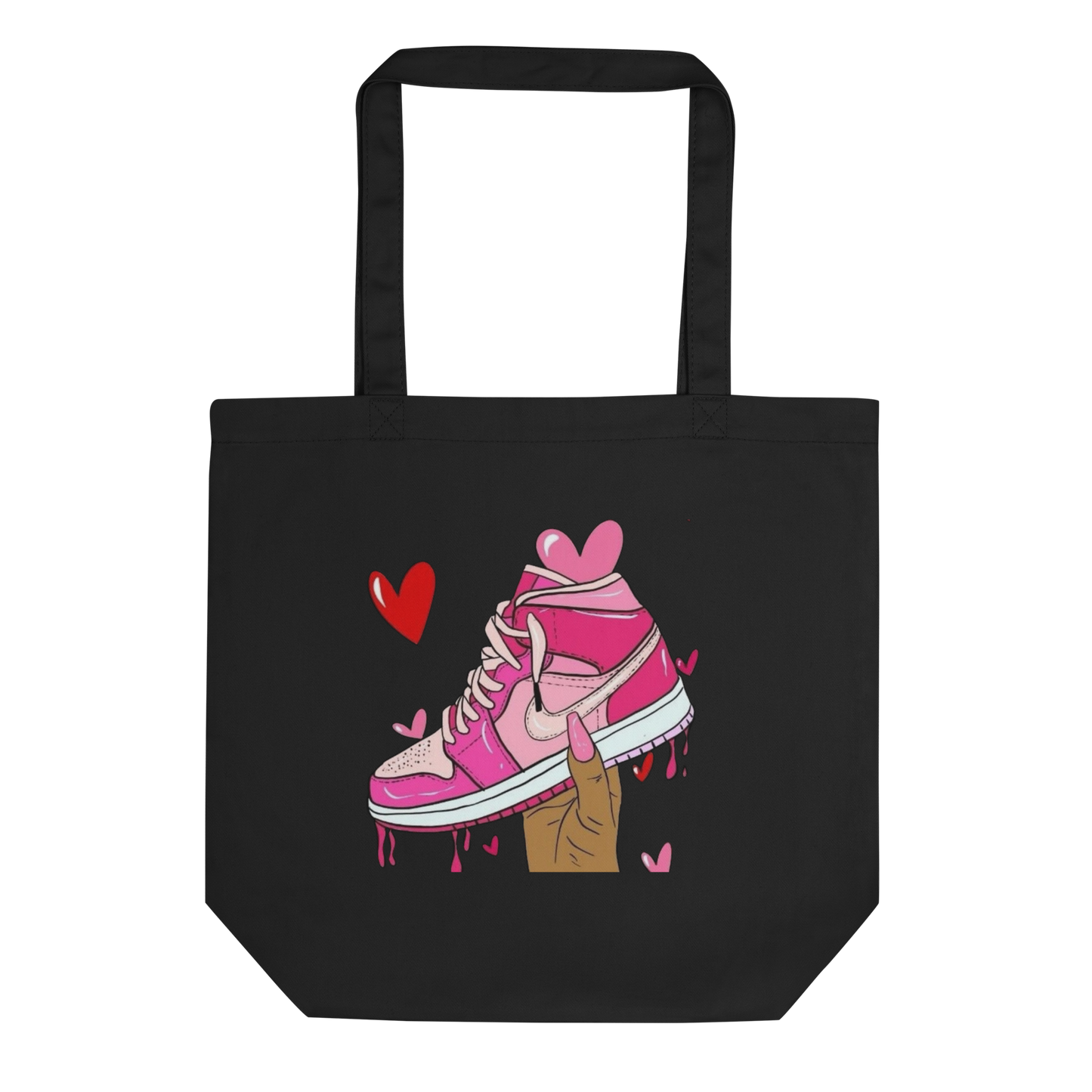 TOTE BAGS PERSONALIZADA "ZAPATILLA NIKE ROSA" | Escoge el color.