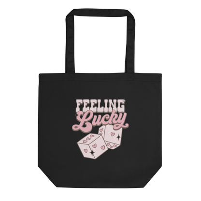 TOTE BAGS PERSONALIZADA "FELLING LUCKY" | Escoge el color.