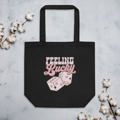 TOTE BAGS PERSONALIZADA "FELLING LUCKY" | Escoge el color.