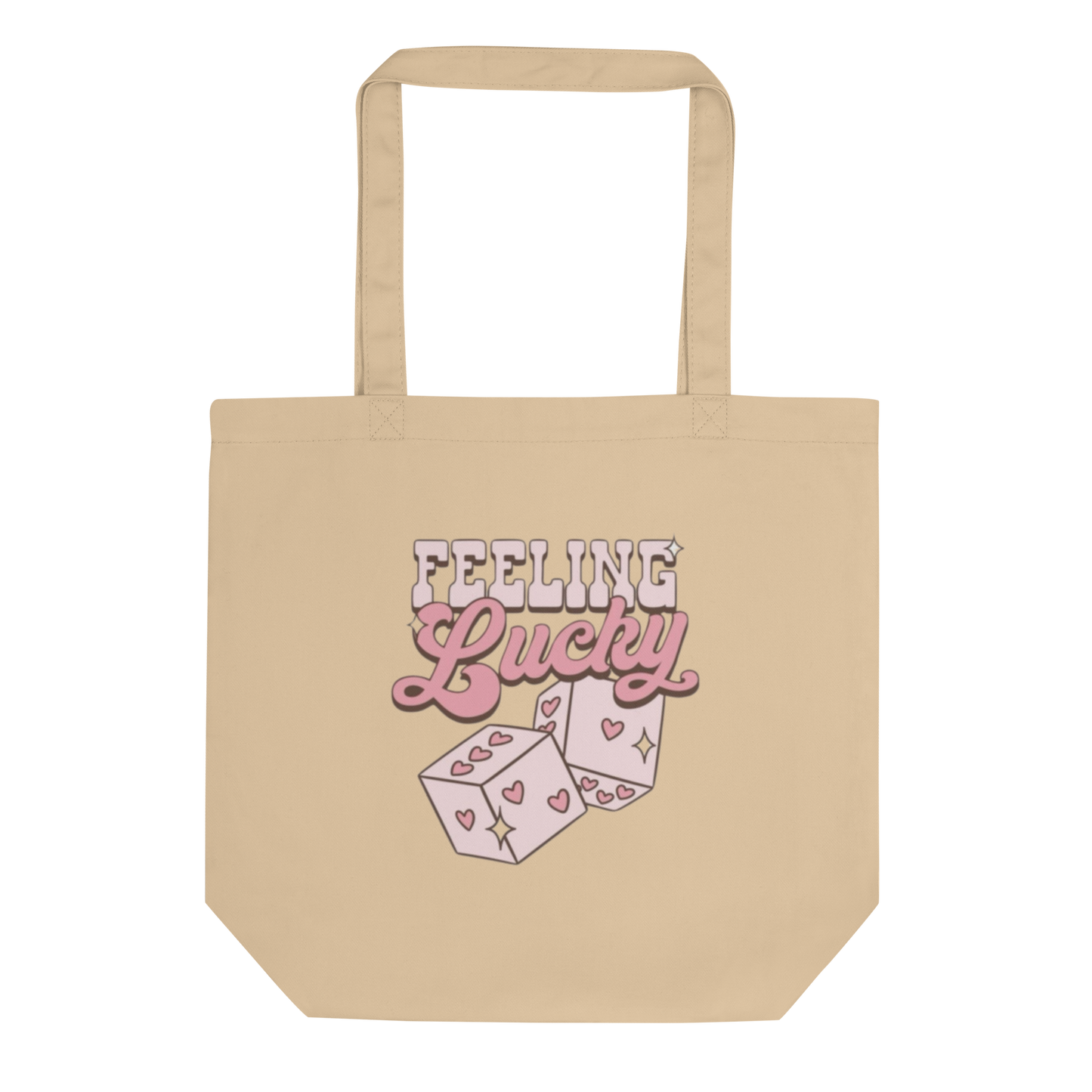 TOTE BAGS PERSONALIZADA "FELLING LUCKY" | Escoge el color.