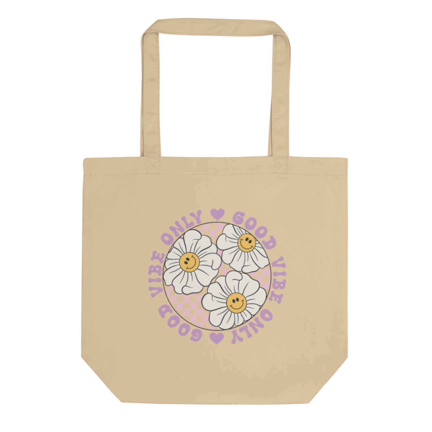TOTE BAGS PERSONALIZADA "ONLY GOOD VIBES"