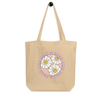 TOTE BAGS PERSONALIZADA "ONLY GOOD VIBES"