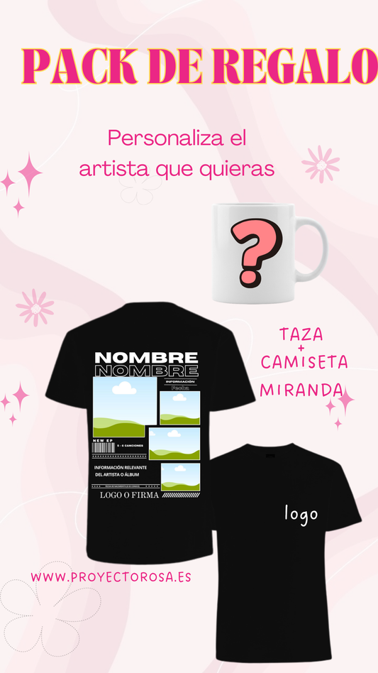 PACK DE REGALO DE TU CANTANTE/JUGADOR FAVORITO  (Escribe que cantante o Jugador quieres)