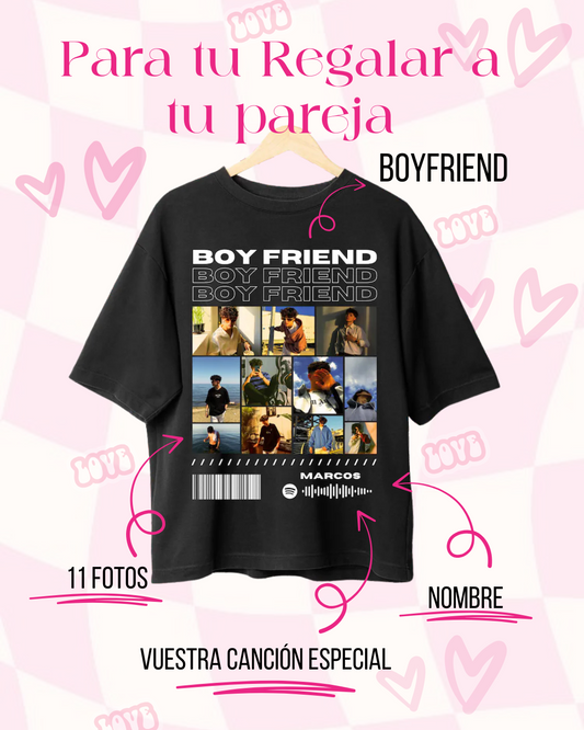 BOYFRIEND | escoge entre camiseta ó sudadera