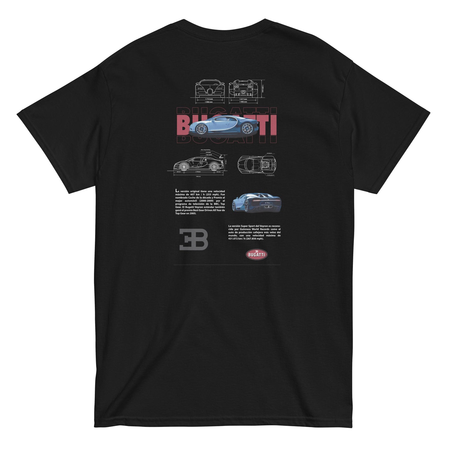 BUGATTI | escoge entre camiseta ó sudadera
