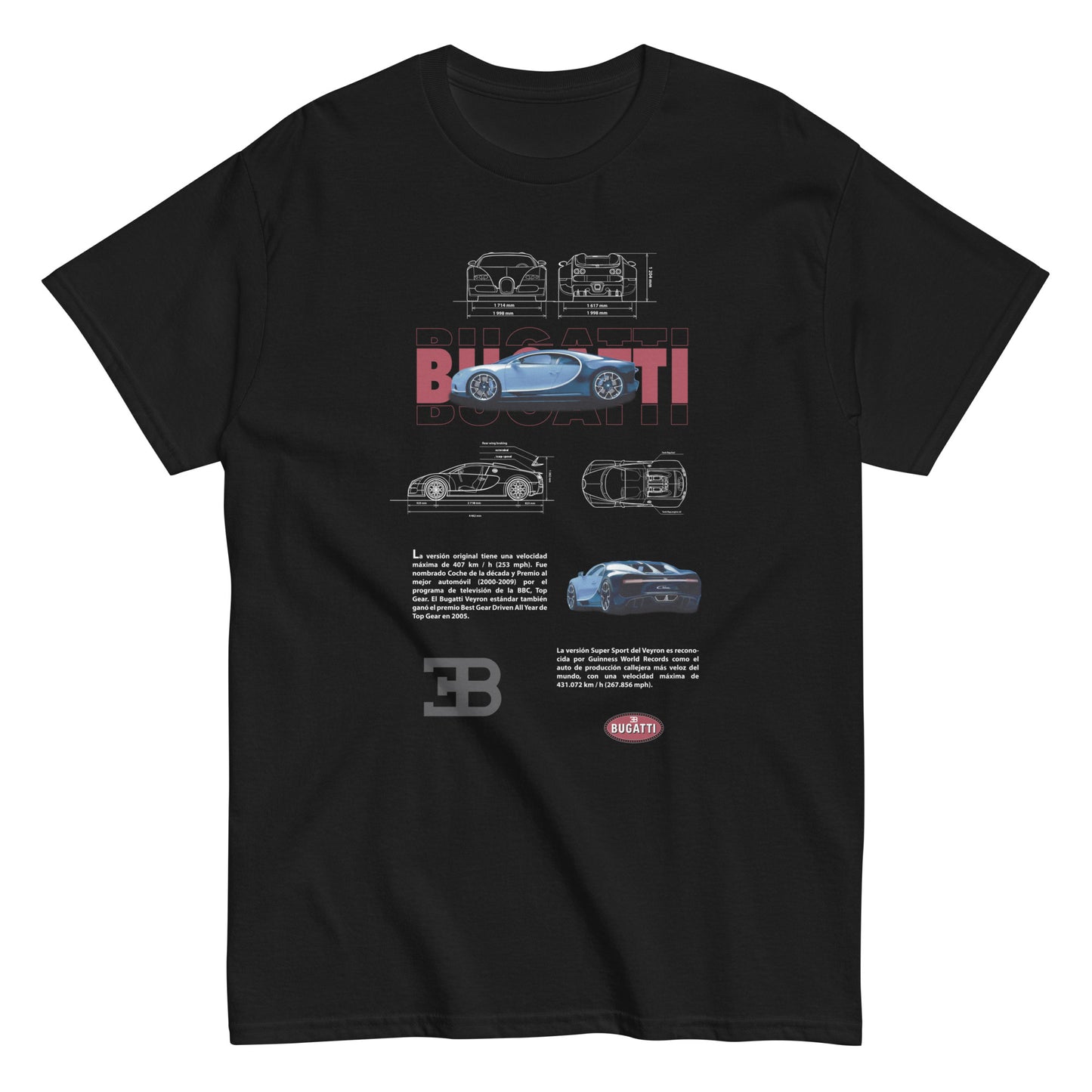 BUGATTI | escoge entre camiseta ó sudadera