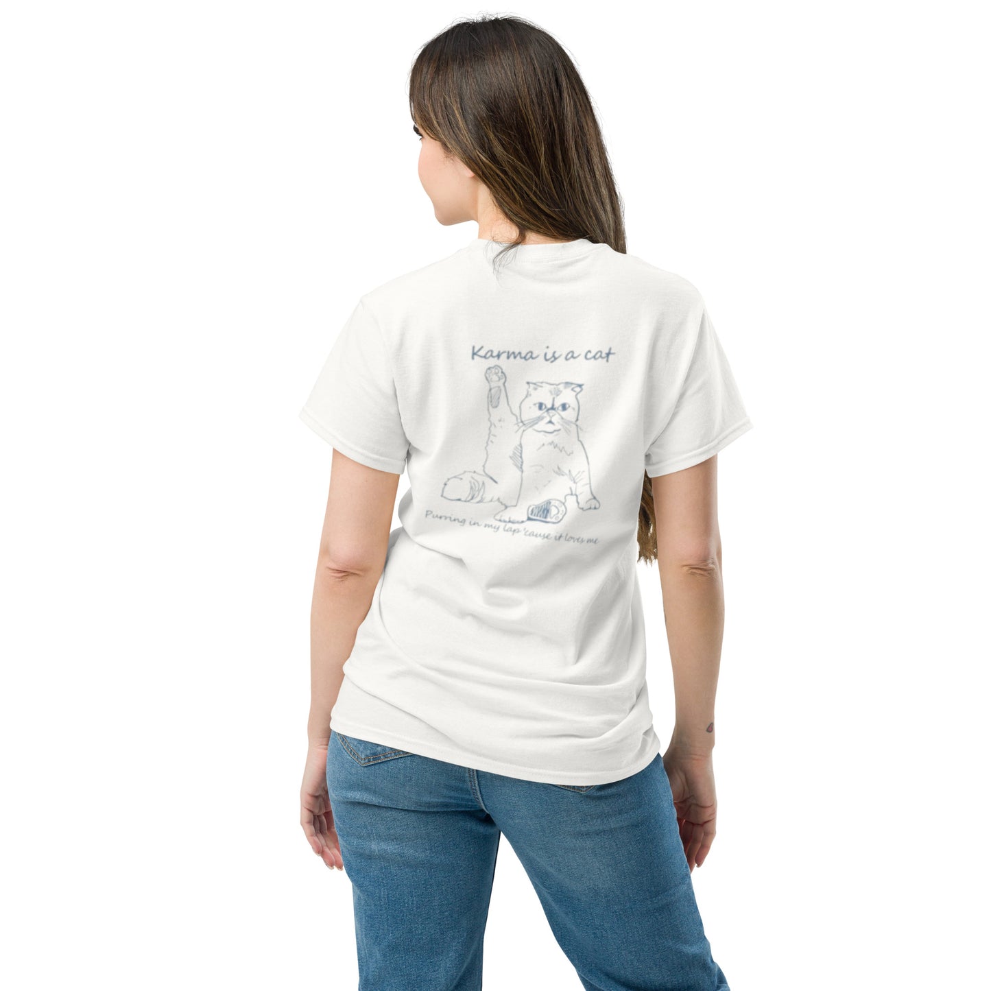 CAMISETA Ó SUDADERA "KARMA IS A CAT" DE TAYLOR SWIFT| Escoge entre camiseta ó sudadera