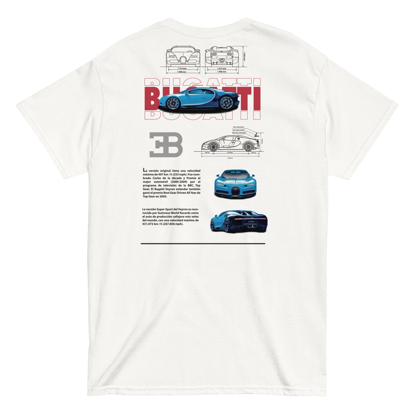 BUGATTI | escoge entre camiseta ó sudadera