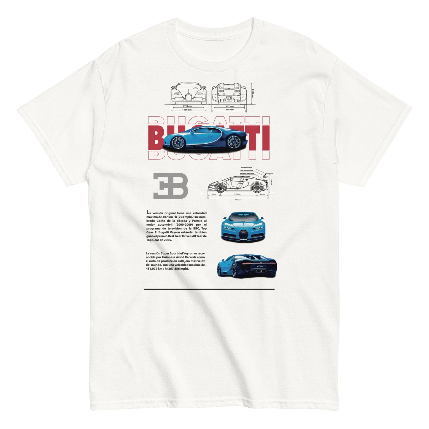 BUGATTI | escoge entre camiseta ó sudadera
