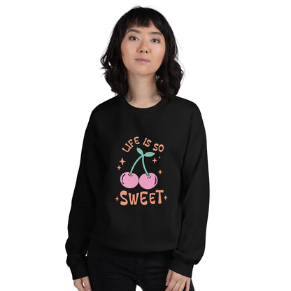 SUDADERA BÁSICA LIFE IS SO SWEET💖 | escoge el color de tu sudadera