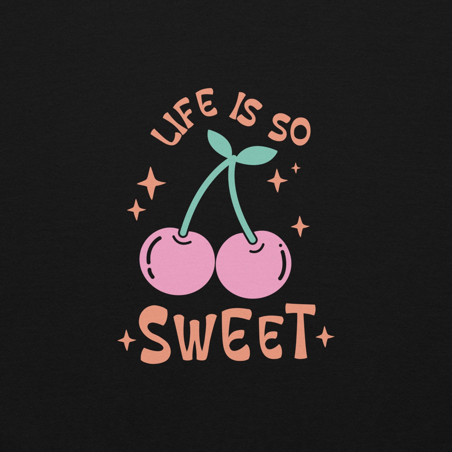 SUDADERA BÁSICA LIFE IS SO SWEET💖 | escoge el color de tu sudadera