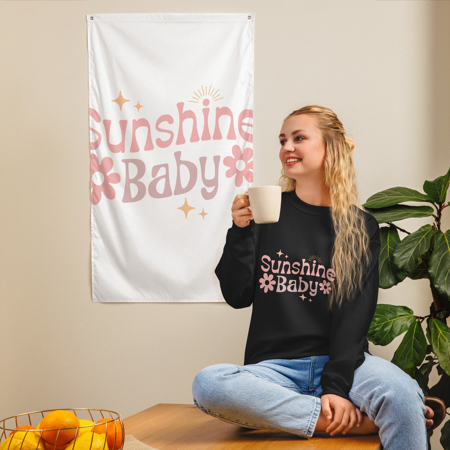 SUDADERA BÁSICA SUNSHINE BABY💖 | escoge el color de tu sudadera