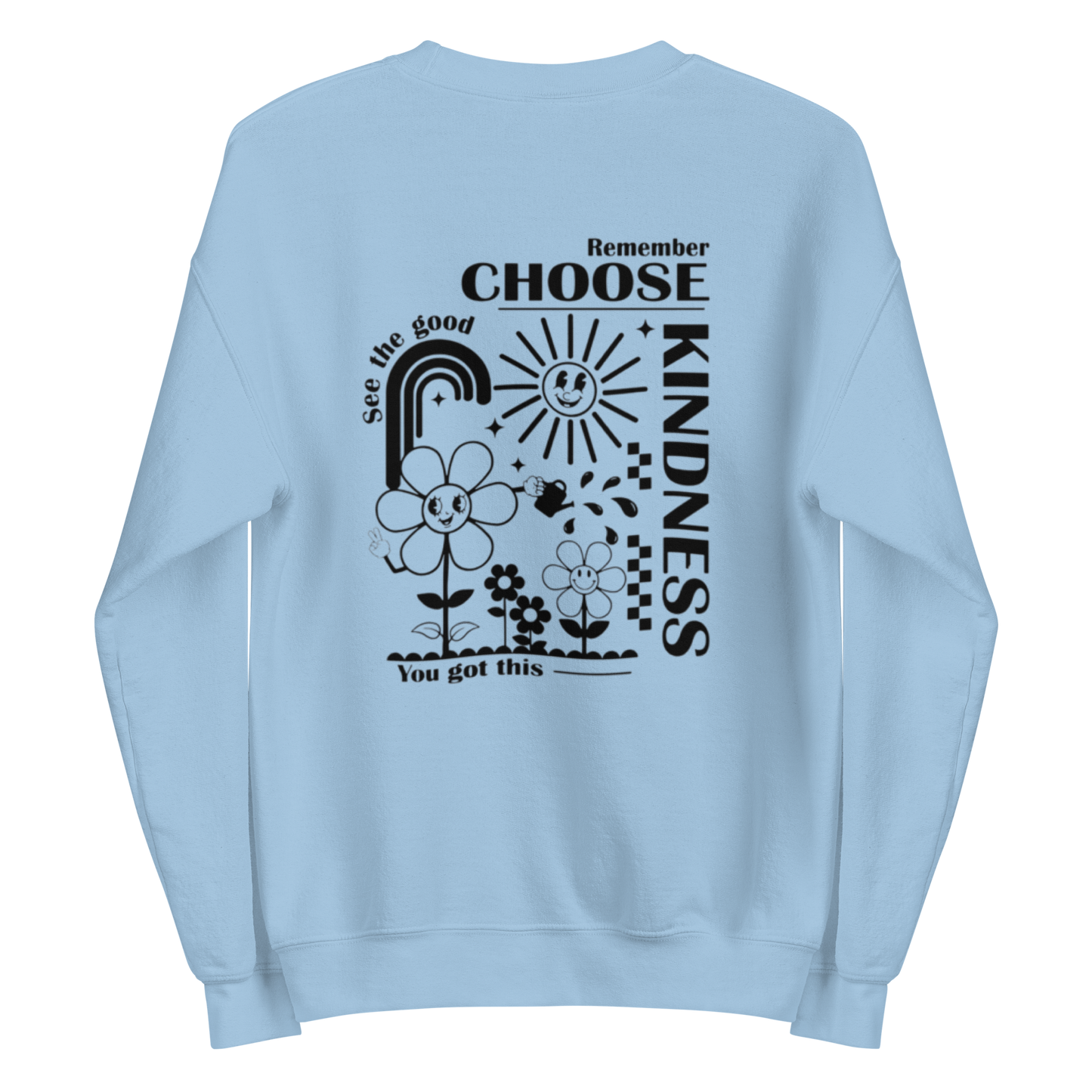 SUDADERA BÁSICA GOOD VIBES✨💖 | escoge el color