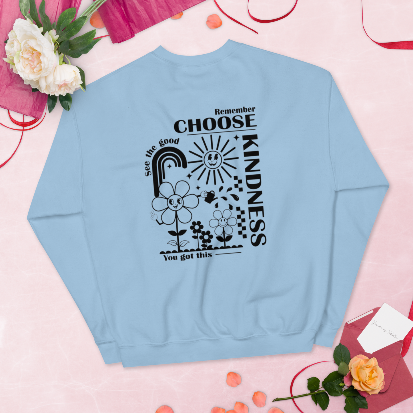 SUDADERA BÁSICA GOOD VIBES✨💖 | escoge el color