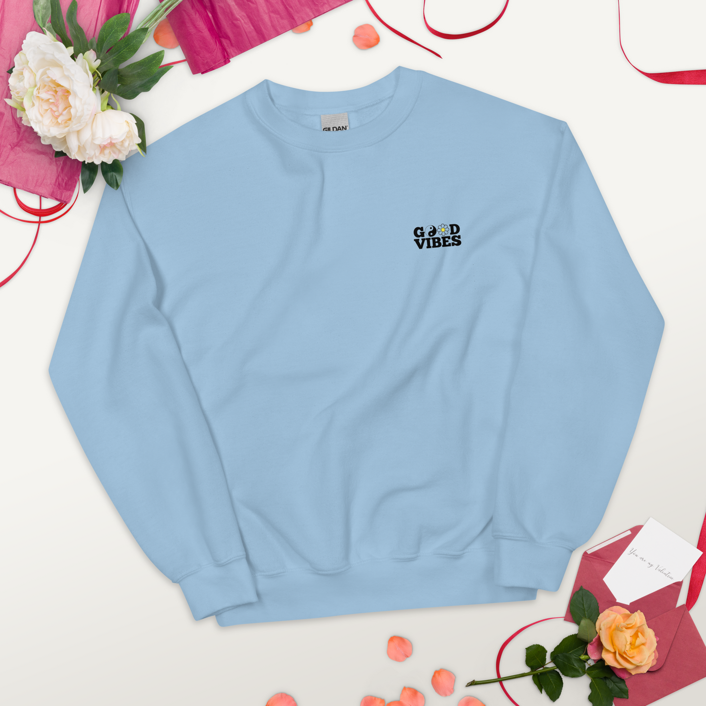 SUDADERA BÁSICA GOOD VIBES✨💖 | escoge el color