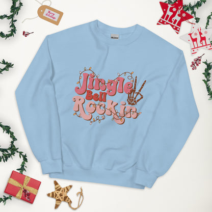 SUDADERA BÁSICA JINGLE BELL ROCK IN💖 | escoge el color de tu sudadera.