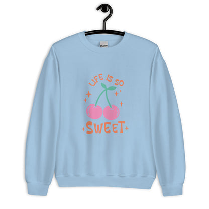 SUDADERA BÁSICA LIFE IS SO SWEET💖 | escoge el color de tu sudadera