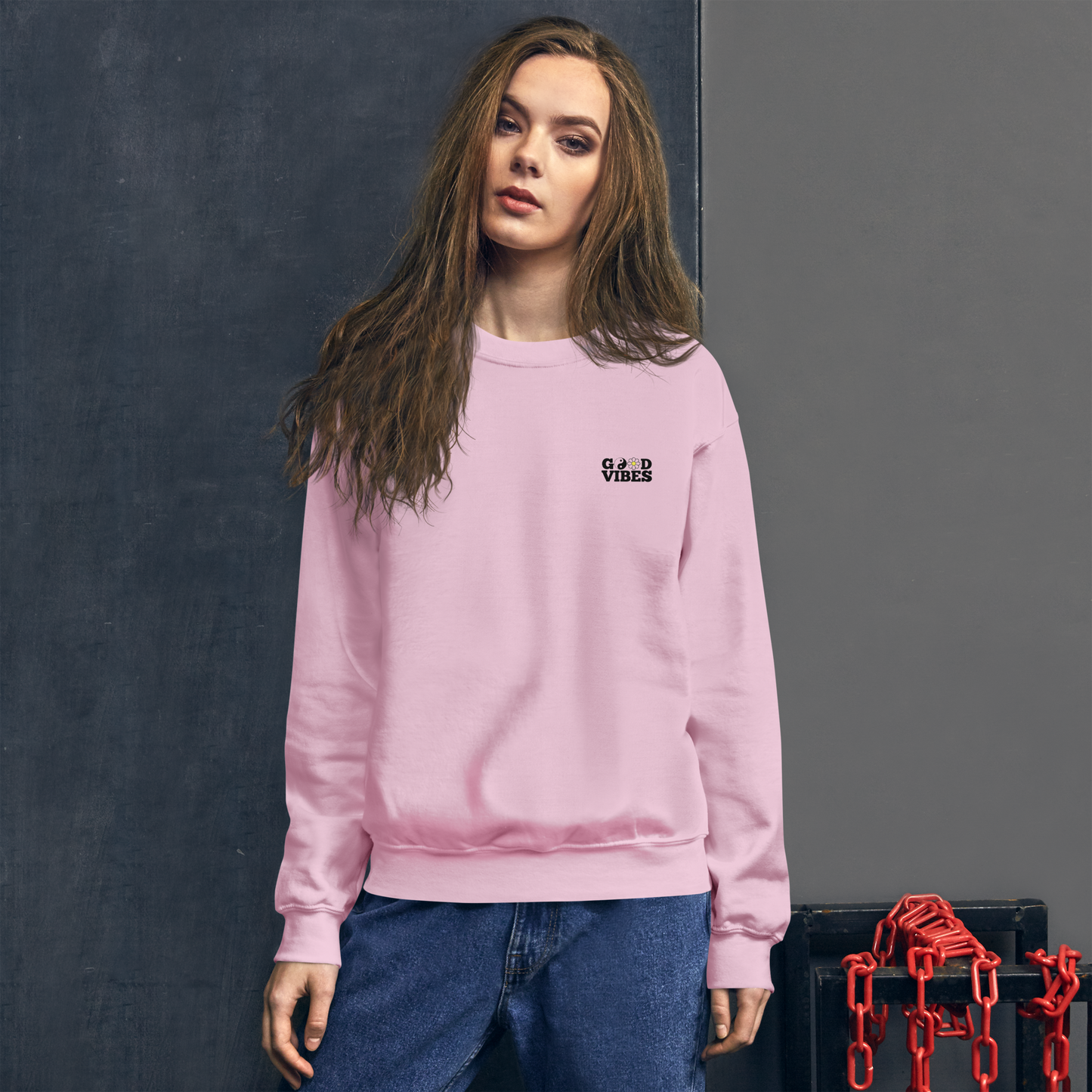 SUDADERA BÁSICA GOOD VIBES✨💖 | escoge el color