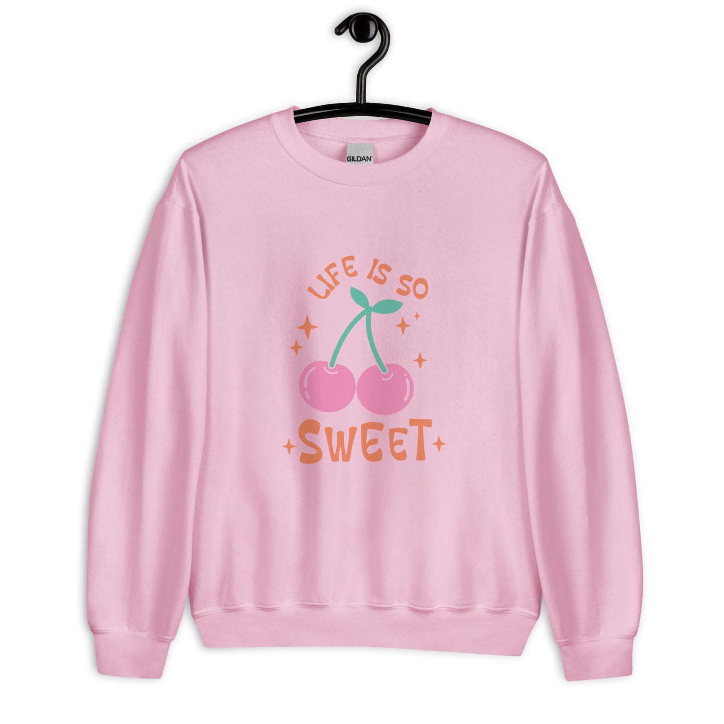 SUDADERA BÁSICA LIFE IS SO SWEET💖 | escoge el color de tu sudadera