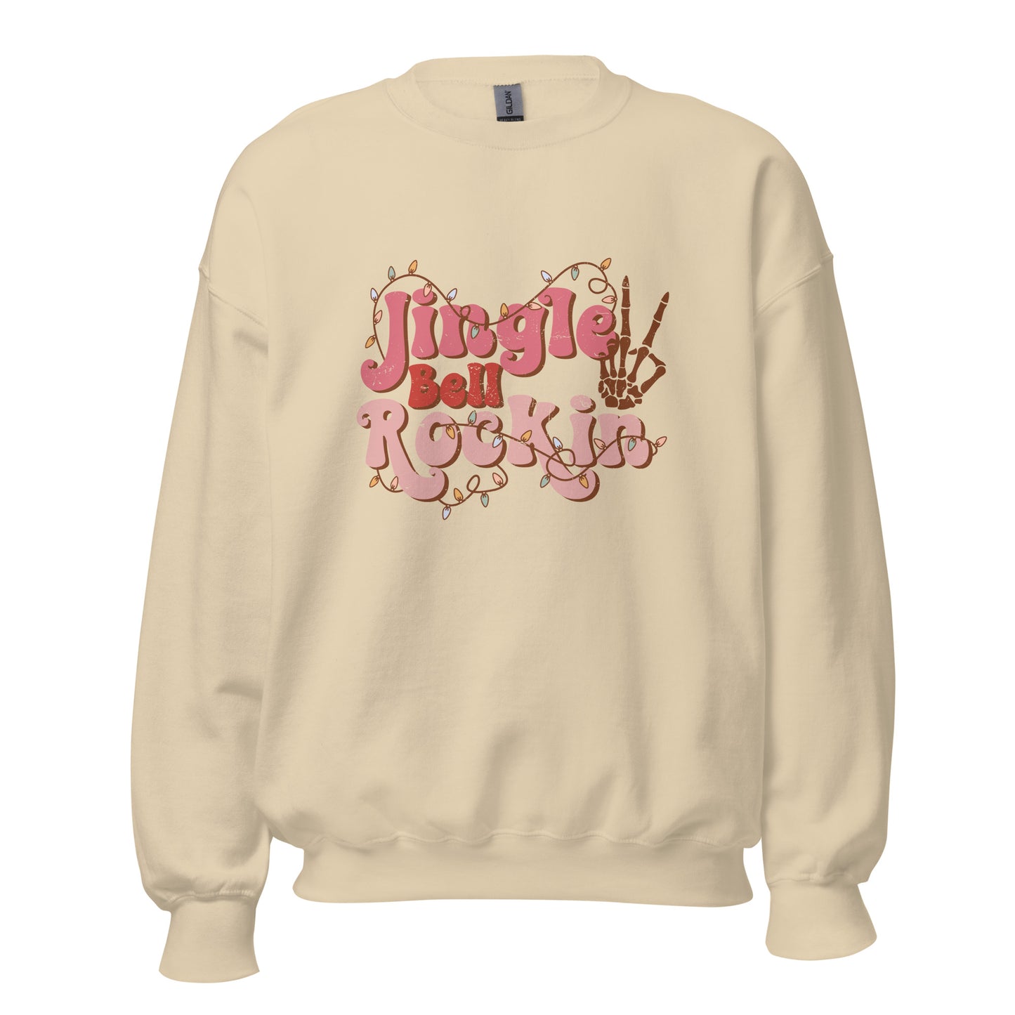 SUDADERA BÁSICA JINGLE BELL ROCK IN💖 | escoge el color de tu sudadera.
