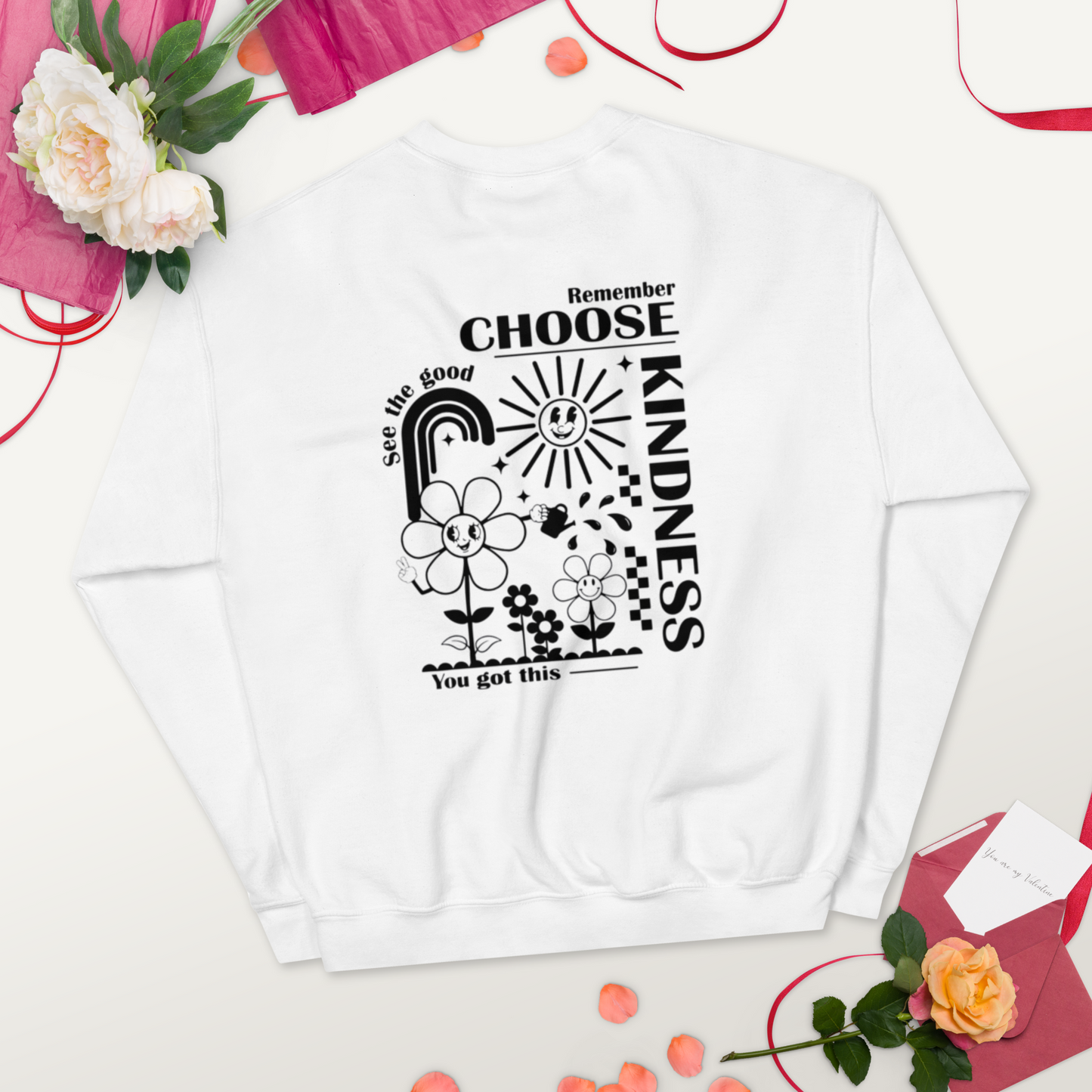 SUDADERA BÁSICA GOOD VIBES✨💖 | escoge el color