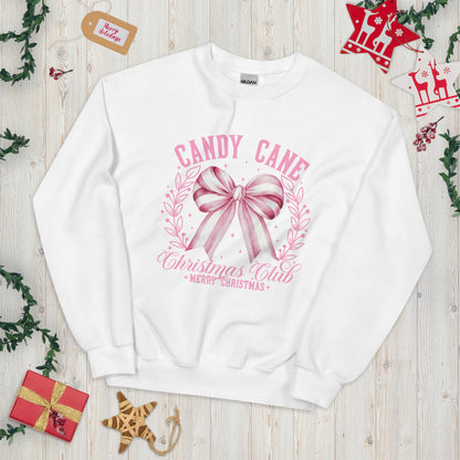 SUDADERA BÁSICA CANDY CANE CHRISTMAS 💖 | escoge el color de tu sudadera