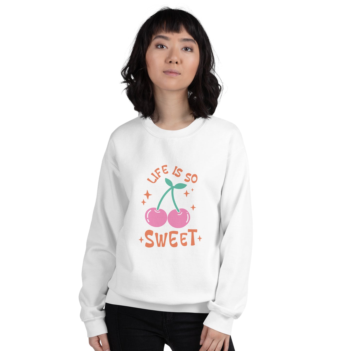 SUDADERA BÁSICA LIFE IS SO SWEET💖 | escoge el color de tu sudadera