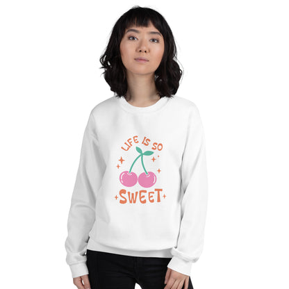 SUDADERA BÁSICA LIFE IS SO SWEET💖 | escoge el color de tu sudadera